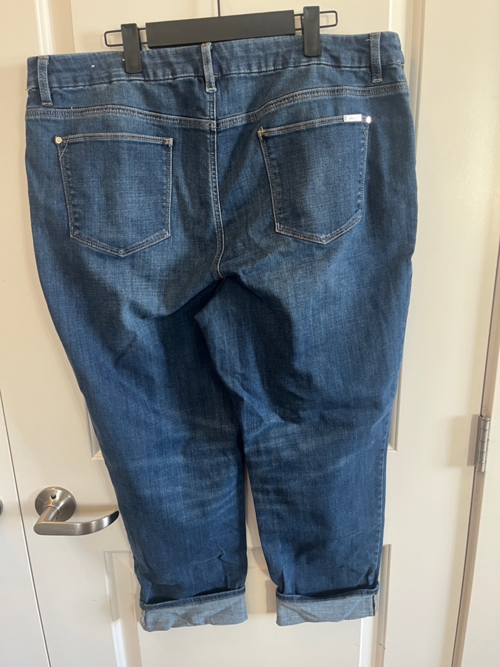 Chico's Dark Blue slim leg Jeans - Picture 5 of 5